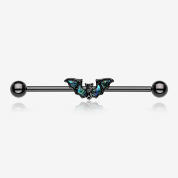 Blackline Abalone Night Bat Steel Industrial Barbell